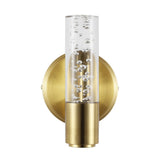 Bolha Minimalist Modern Bubble Acrylic/Iron Integrated LED Vanity Light - JONATHAN Y