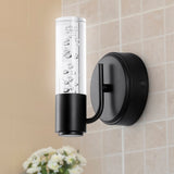 Bolha Minimalist Modern Bubble Acrylic/Iron Integrated LED Vanity Light