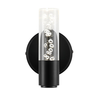 Bolha Minimalist Modern Bubble Acrylic/Iron Integrated LED Vanity Light - JONATHAN Y