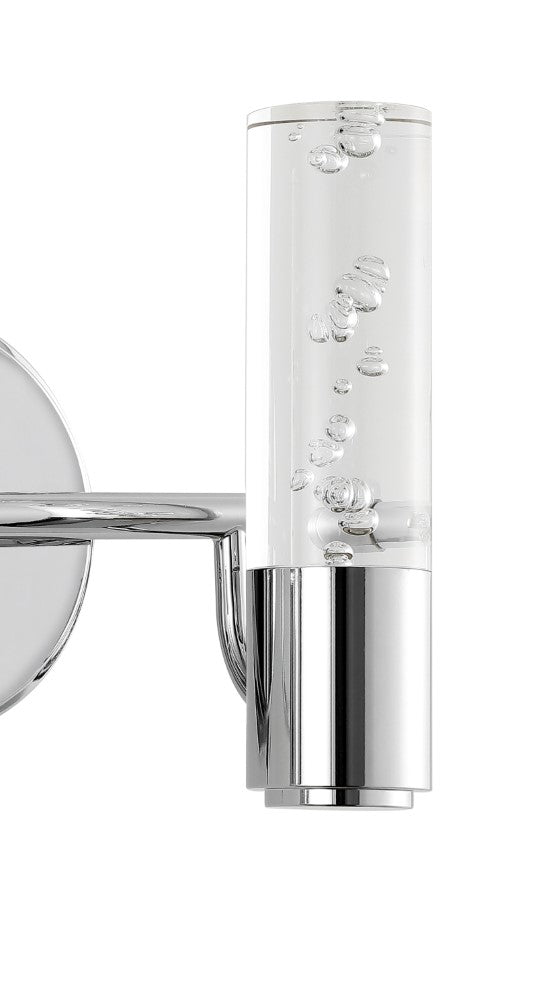 Bolha Minimalist Modern Bubble Acrylic/Iron Integrated LED Vanity Light - JONATHAN Y