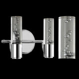 Bolha Minimalist Modern Bubble Acrylic/Iron Integrated LED Vanity Light - JONATHAN Y