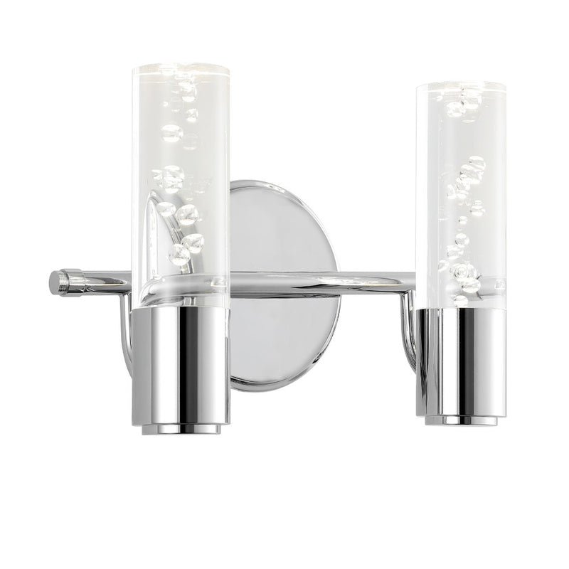 Bolha Minimalist Modern Bubble Acrylic/Iron Integrated LED Vanity Light - JONATHAN Y