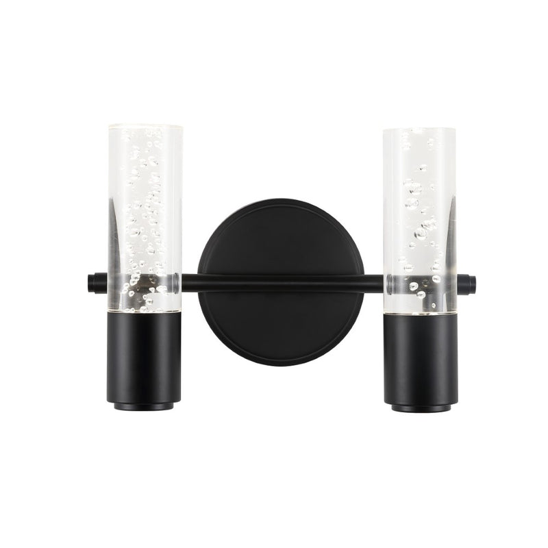 Bolha Minimalist Modern Bubble Acrylic/Iron Integrated LED Vanity Light