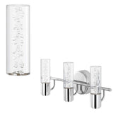 Bolha Minimalist Modern Bubble Acrylic/Iron Integrated LED Vanity Light