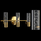 Bolha Minimalist Modern Bubble Acrylic/Iron Integrated LED Vanity Light