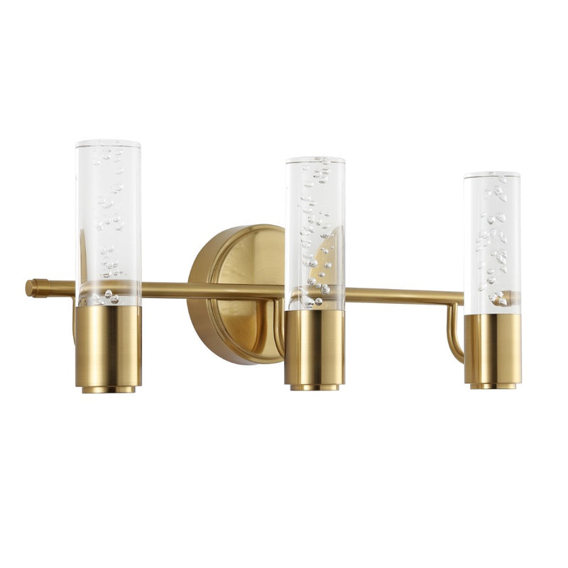 Bolha Minimalist Modern Bubble Acrylic/Iron Integrated LED Vanity Light