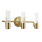 Bolha Minimalist Modern Bubble Acrylic/Iron Integrated LED Vanity Light