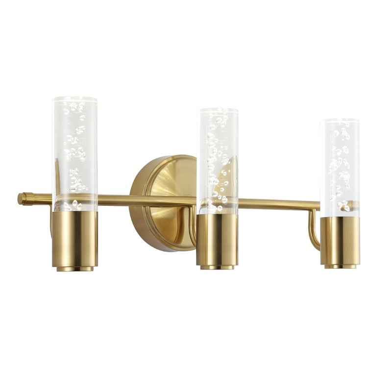 Bolha Minimalist Modern Bubble Acrylic/Iron Integrated LED Vanity Light