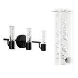 Bolha Minimalist Modern Bubble Acrylic/Iron Integrated LED Vanity Light