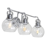 Shirley Metal/ Bubbled Glass Vanity Light