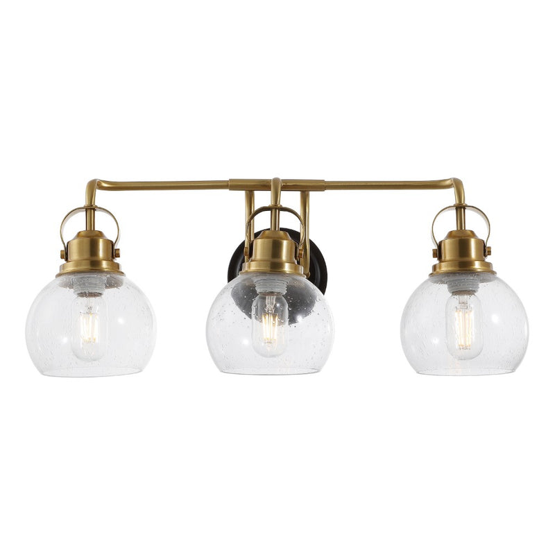 Shirley Metal/ Bubbled Glass Vanity Light