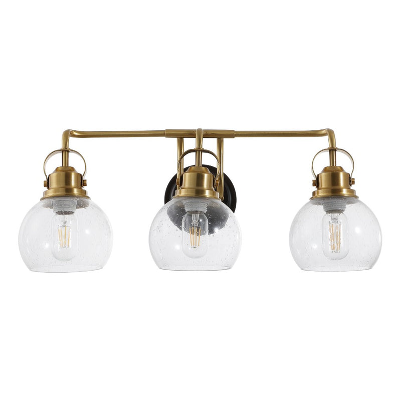 Shirley Metal/ Bubbled Glass Vanity Light
