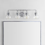 Shirley Metal/ Bubbled Glass Vanity Light