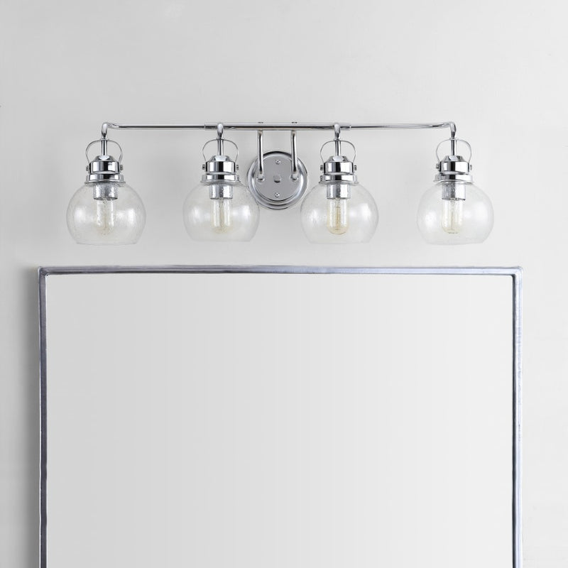Shirley Metal/ Bubbled Glass Vanity Light