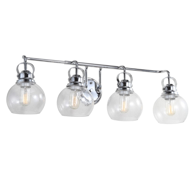 Shirley Metal/ Bubbled Glass Vanity Light