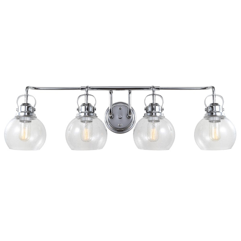 Shirley Metal/ Bubbled Glass Vanity Light