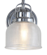 Virginia Metal/Glass LED Vanity Light - JONATHAN Y