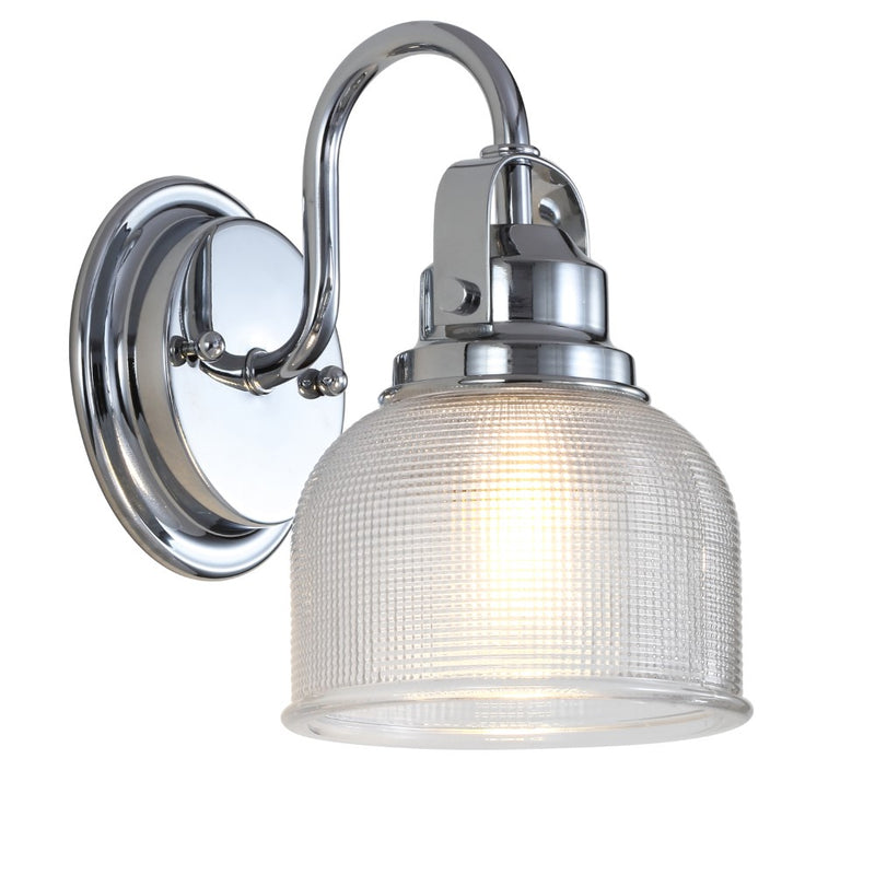 Virginia Metal/Glass LED Vanity Light - JONATHAN Y
