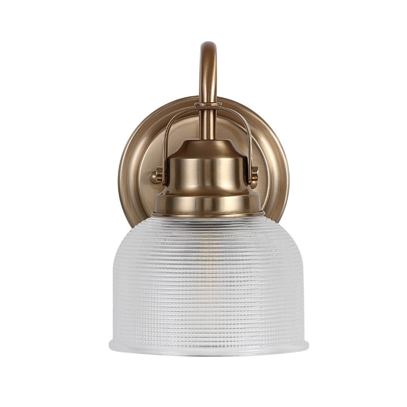 Virginia Metal/Glass LED Vanity Light - JONATHAN Y