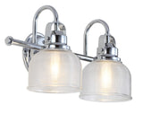 Virginia Metal/Glass LED Vanity Light - JONATHAN Y