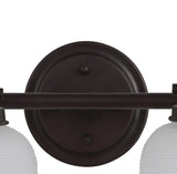 Virginia Metal/Glass LED Vanity Light