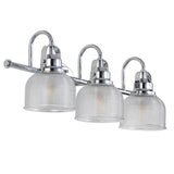 Virginia Metal/Glass LED Vanity Light - JONATHAN Y