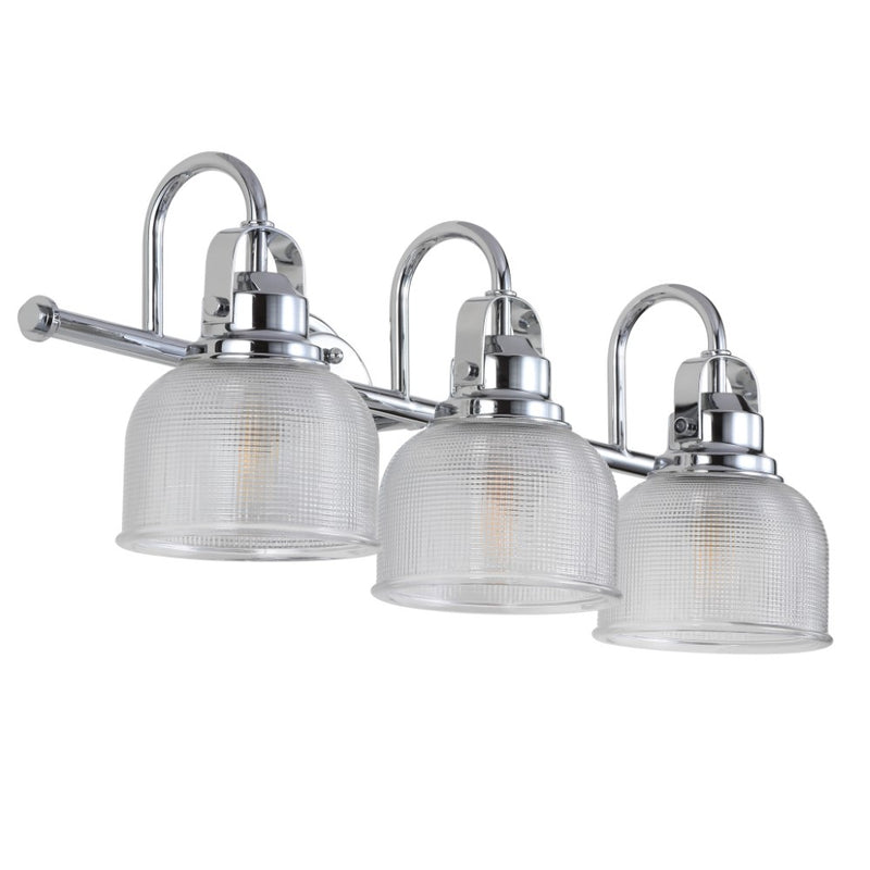 Virginia Metal/Glass LED Vanity Light - JONATHAN Y
