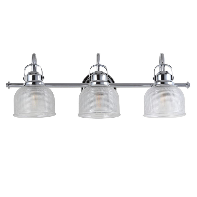 Virginia Metal/Glass LED Vanity Light - JONATHAN Y