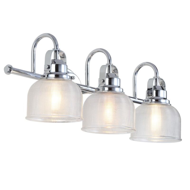Virginia Metal/Glass LED Vanity Light - JONATHAN Y