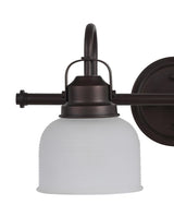 Virginia Metal/Glass LED Vanity Light