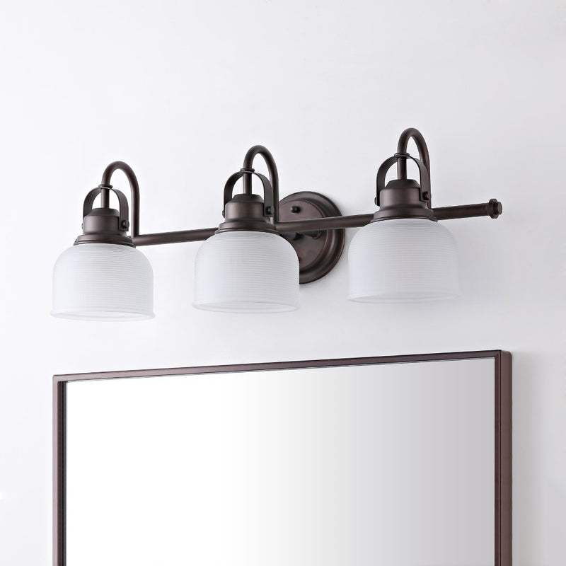 Virginia Metal/Glass LED Vanity Light