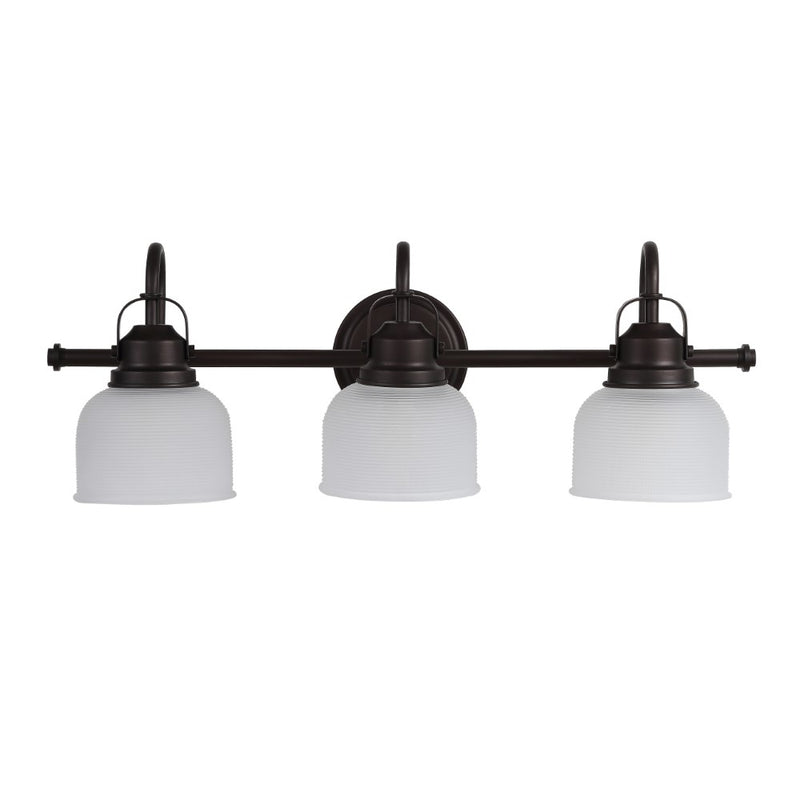Virginia Metal/Glass LED Vanity Light