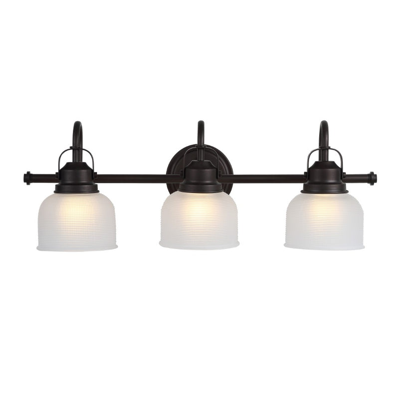 Virginia Metal/Glass LED Vanity Light