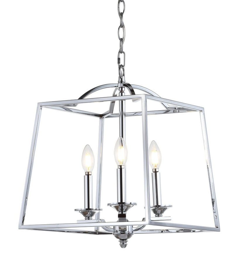 Gloria 14.5" Metal LED Pendant - JONATHAN Y