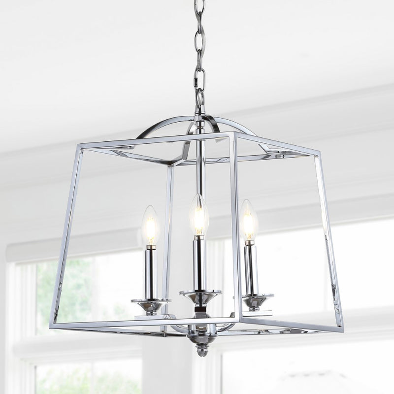 Gloria 14.5" Metal LED Pendant - JONATHAN Y