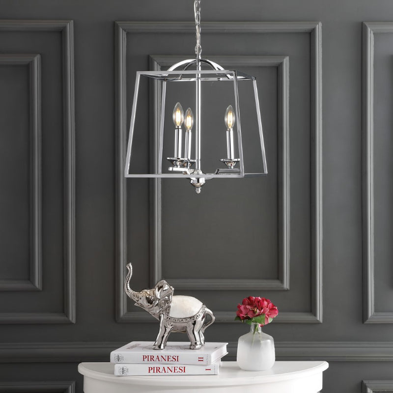Gloria 14.5" Metal LED Pendant - JONATHAN Y