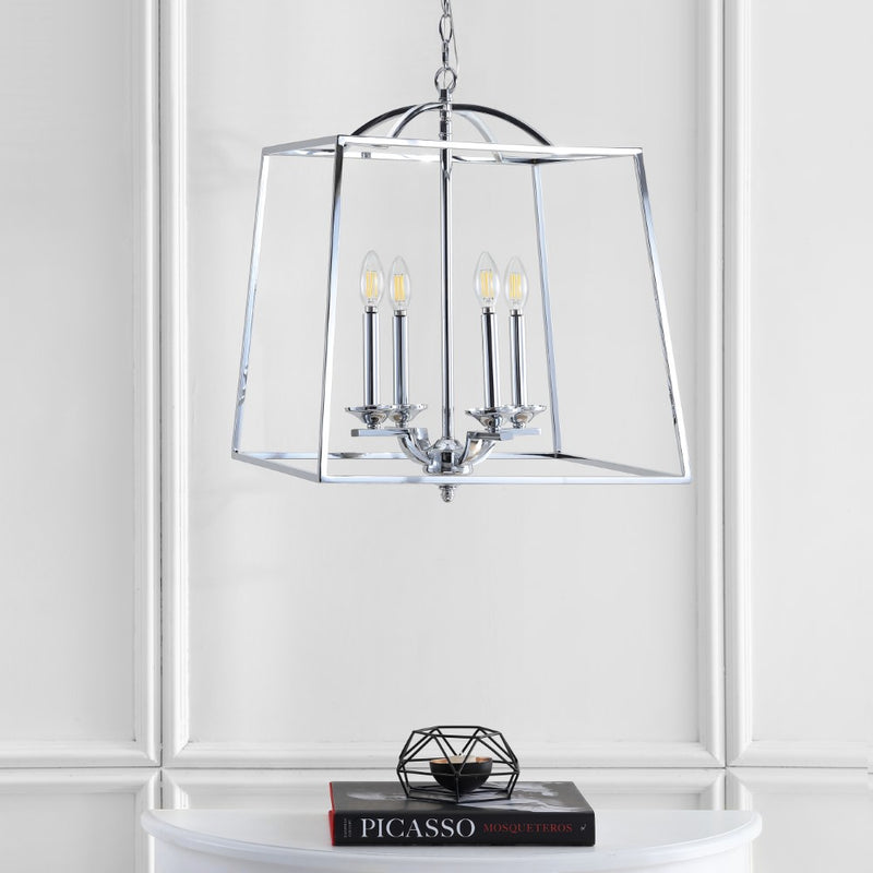 Gloria 14.5" Metal LED Pendant - JONATHAN Y