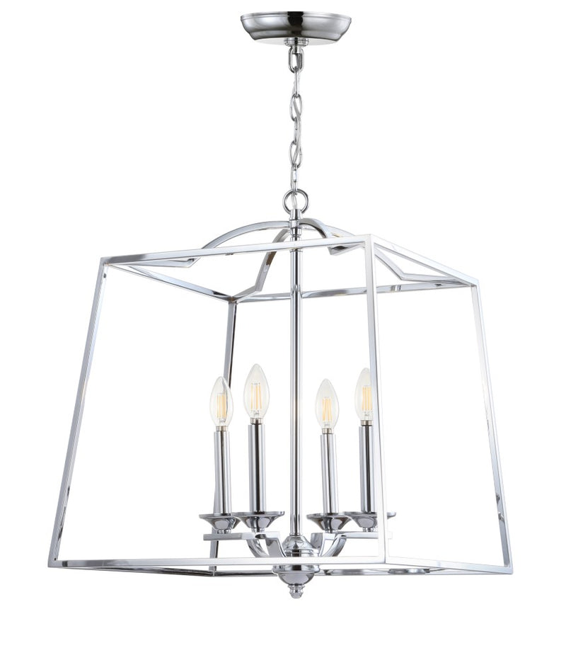 Gloria 14.5" Metal LED Pendant - JONATHAN Y