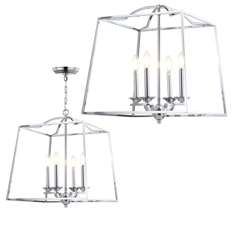 Gloria 14.5" Metal LED Pendant - JONATHAN Y