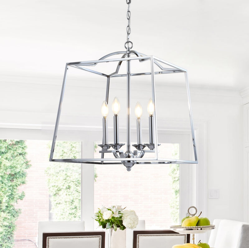 Gloria 14.5" Metal LED Pendant - JONATHAN Y