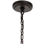 Anna 12" Metal/Glass LED Pendant - JONATHAN Y