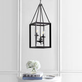 Anna 12" Metal/Glass LED Pendant - JONATHAN Y