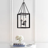Anna 12" Metal/Glass LED Pendant - JONATHAN Y