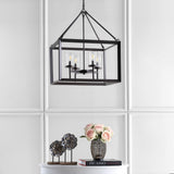 Anna 12" Metal/Glass LED Pendant - JONATHAN Y