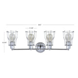 Evelyn Metal Vanity Light