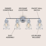 Evelyn Metal Vanity Light