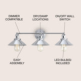 July Metal Shade Sconce
