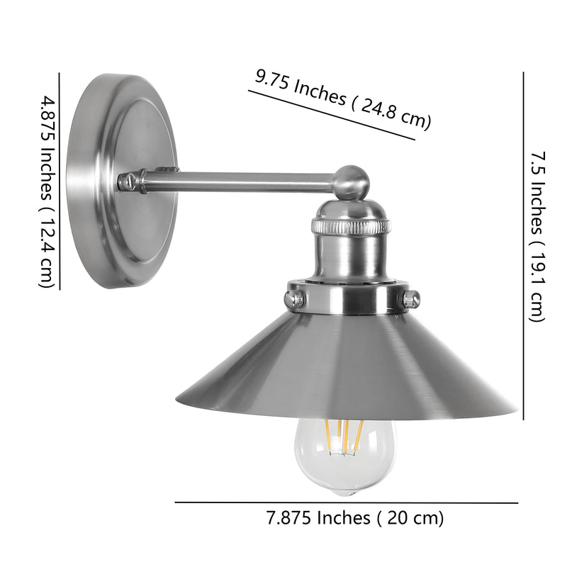 July Metal Shade Sconce