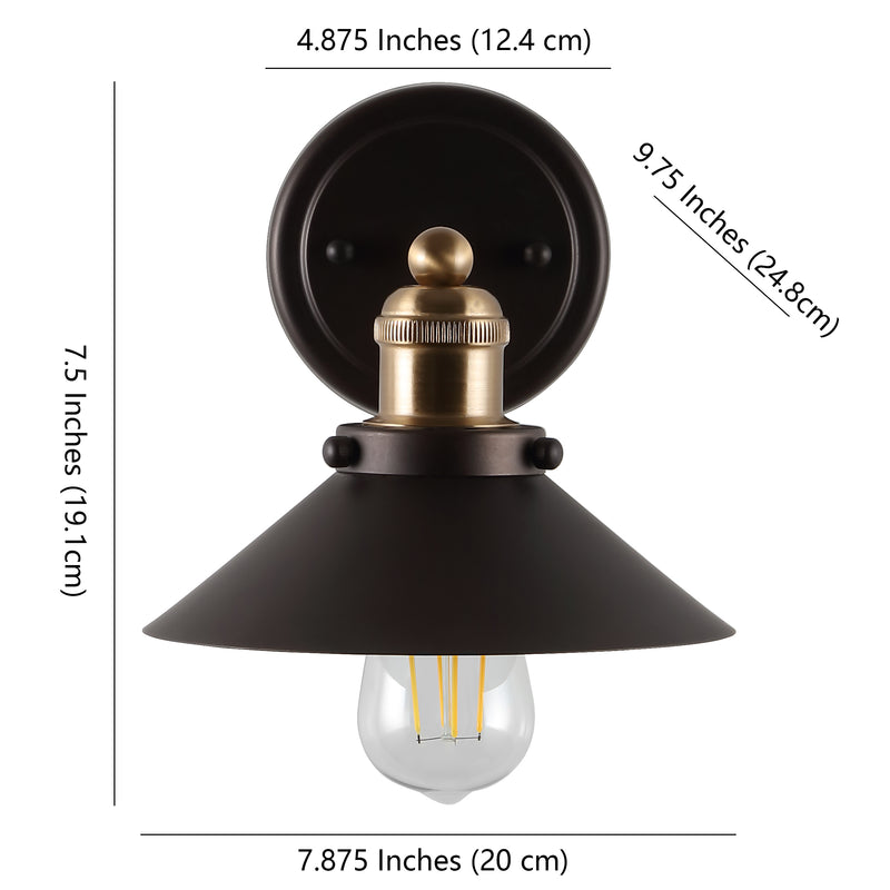 July Metal Shade Sconce