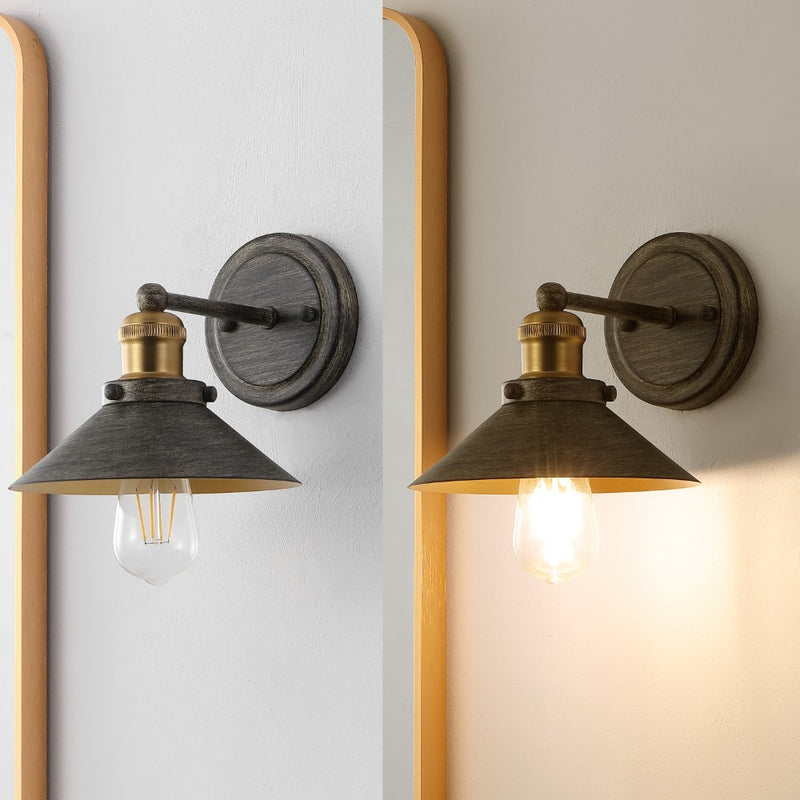 July Metal Shade Sconce